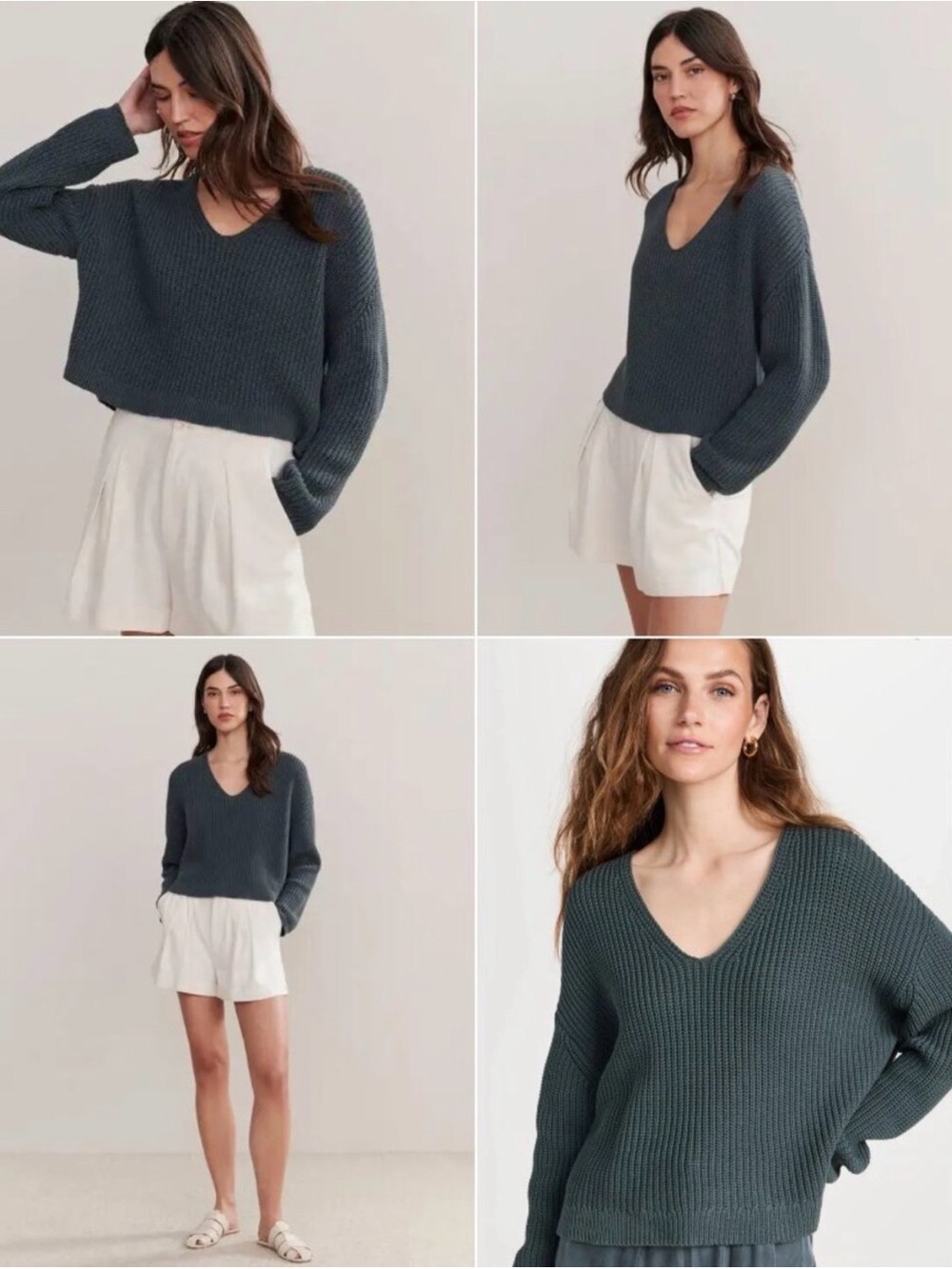Jenni Kayne V Neck Sweater